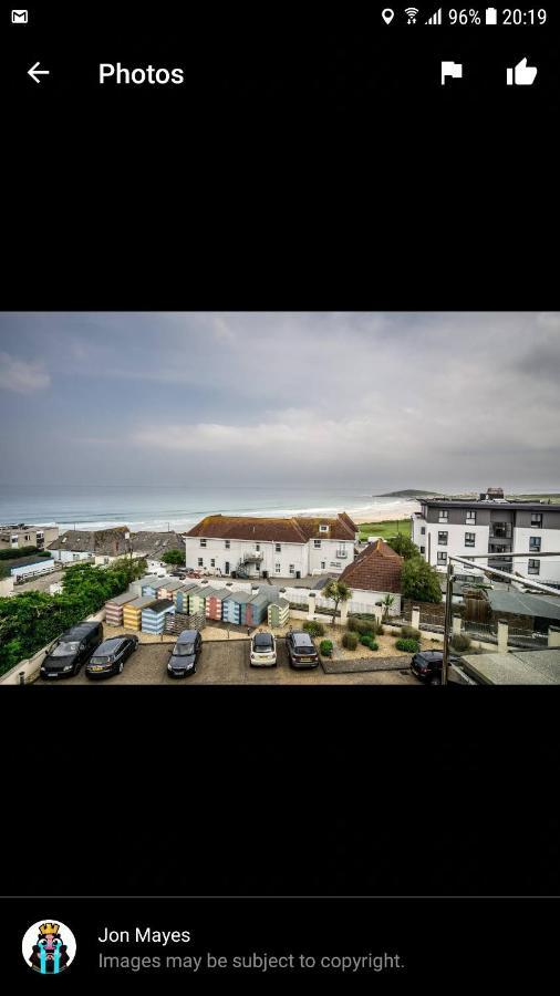 South Fistral Seaview 2-Bed Apartment Newquay  Ngoại thất bức ảnh